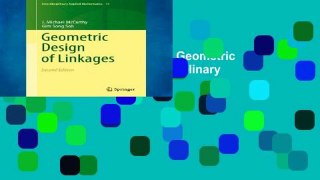 viewEbooks & AudioEbooks Geometric Design of Linkages (Interdisciplinary Applied Mathematics) For