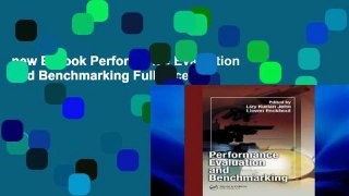 new E-Book Performance Evaluation and Benchmarking Full access