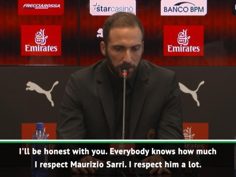 Only Sarri wanted me at Chelsea...Milan was an easy choice - Higuain