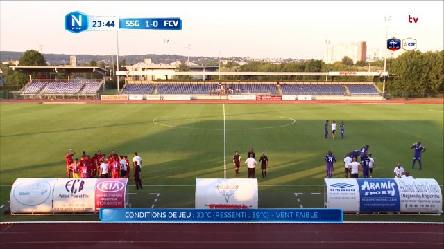 J01 : Entente SSG - FC Villefranche Beaujolais I National FFF 2018