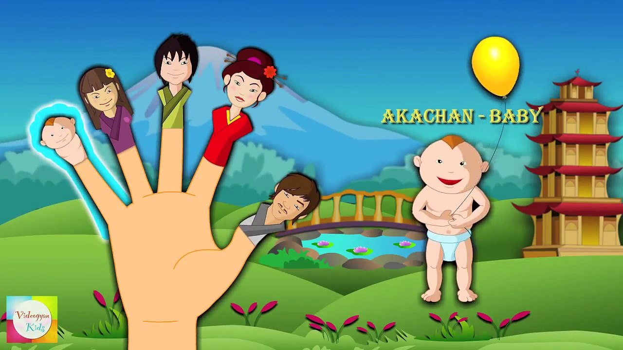 World Finger Family Collection French/Chinese/Russian/Indian/Japanese/Arab