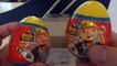 Bob the Builder 2 pack Surprise Eggs Unboxing Toys & Stickers Huevos Sorpresa