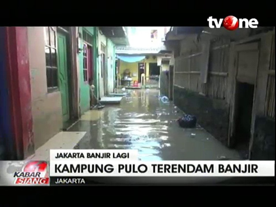 Kampung Pulo Kembali Terendam Banjir