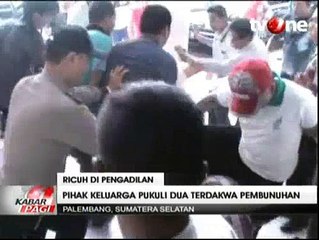 Pihak Keluarga Pukuli Dua Terdakwa Pembunuhan