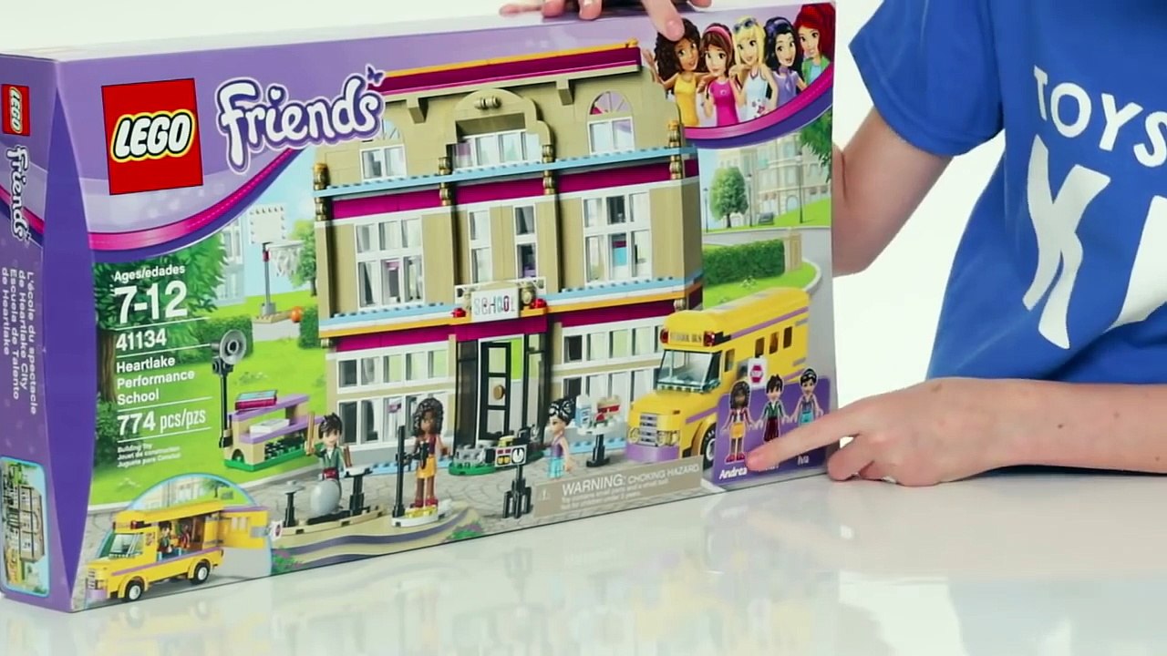 Unboxing the LEGO FRIENDS Heartlake Performance School