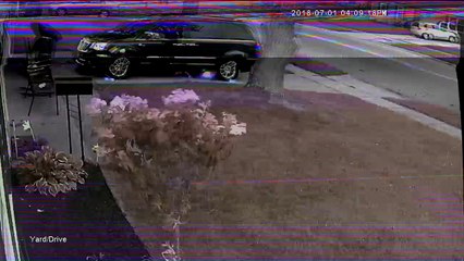 Van Struck by Lightning