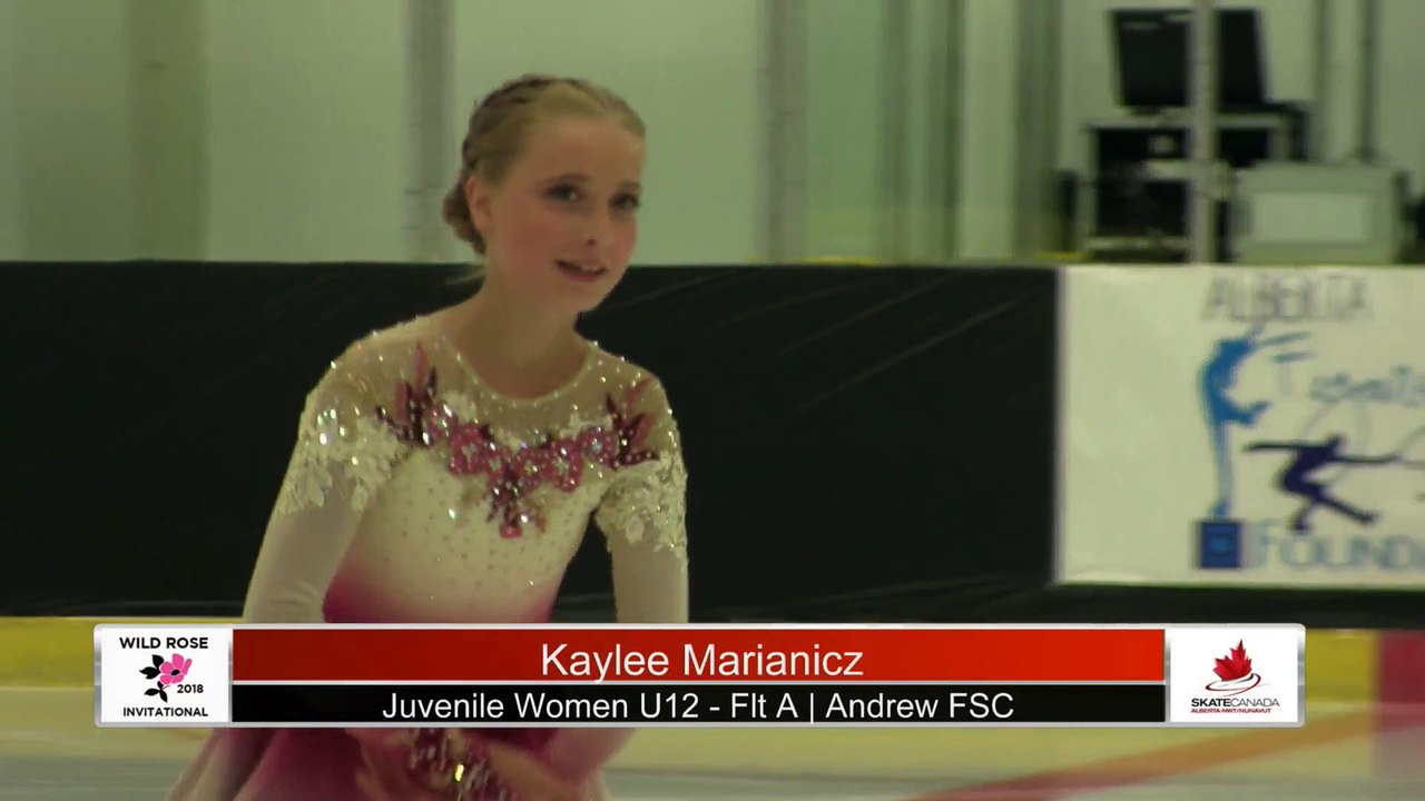 Juvenile Women U12 Flight A Free Program - 2018 Wild Rose Invitational- Robinsons Arena