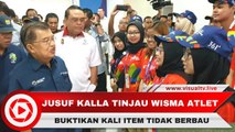 Wapres Jusuf Kalla Tinjau Wisma Atlet dan Venue Asian Games 2018