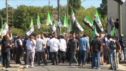 تشييع الممثلة السورية الراحلة مي سكاف في فرنسا