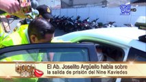 El Ab. Joselito Argüello habla sobre la salida de prisión del “Nine” Kaviedes