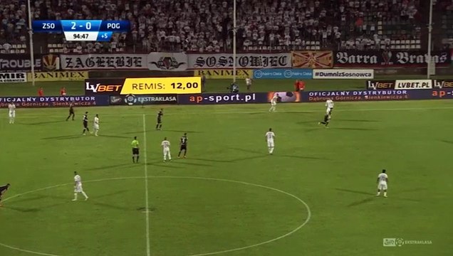 Zarko Udovicic Goal HD - Zaglebie Sosnowiec 3-0 Pogon Szczecin 03.08.2018