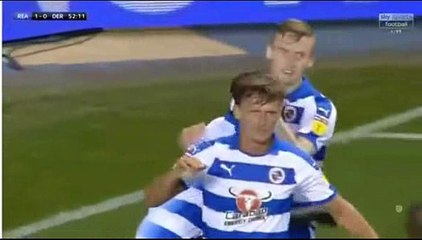 Reading vs Derby County 1-２ All Goal Highlight 03/08/2018