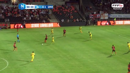 Le Stade Lavallois très dangereux et s'offre un penalty!!