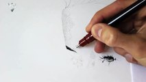 Amazing drawing with million dots by David BayoFull version at: youtube.com/watch?v=YR2RbAoiQLkShared by Veri Apriyatno Artist...