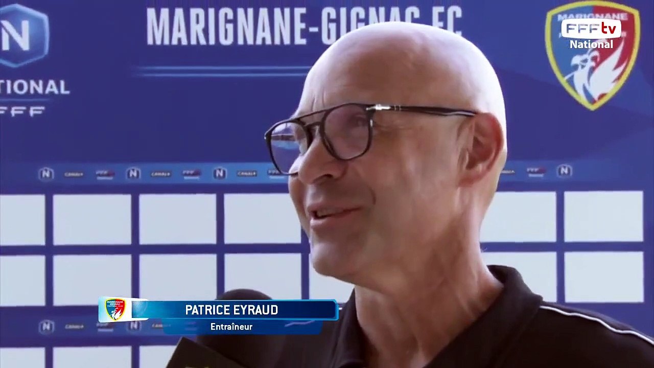Interview entraineur de Marignane