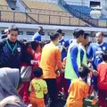 Latihan #PERSIB diserang  #BobotohCilik .#NoKidsNoFuture#AyoBangunPERSIB#PERSI85ALAWASNA