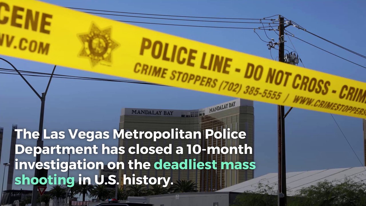 Police Close Investigation on Las Vegas Shooting