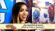 La “Toto” asegura que la relación con “Quesito” terminó por mutuo acuerdo