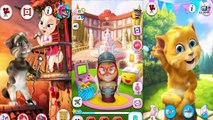 Talking Angela Tom and Ginger Finger Family Song Funny Animation Baby Nursery Rhymes Ep2