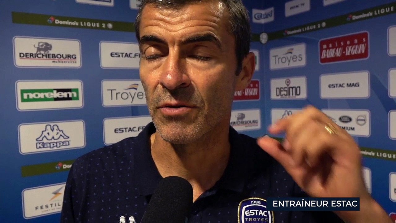 ESTAC 1-2 Brest⎥Réaction de Rui Almeida et J-M Furlan