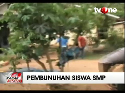 Polisi Tangkap Pelaku Pembunuhan Siswa SMP di Lampung