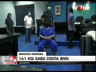 BNN Tangkap Kurir Sabu Seberat 161 Kg di Karawang