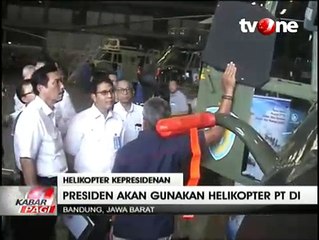 Menko Polhukam Tinjau Langsung Helikopter Buatan PT DI
