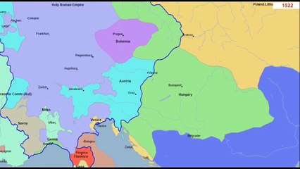 History of Hungary, Austria, Slovakia, Czech Republic, Switzerland and Slovenia (438 BC 20