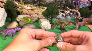 12 EPIC DINOSAURS ANIMALS SURPRISE TOYS 3D PUZZLES for kids Tyrannosaurus Spinosaurus Carn