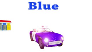Colors for Children to Learn with Police Car Colours for Kids to Learn Learning Videos