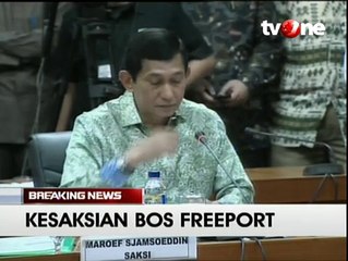 Maroef Lapor Dimintai Saham, Jim Bob Penjarakan Saja Saya