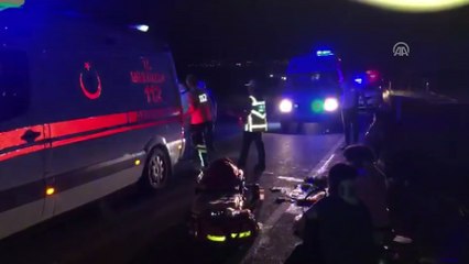 İki otobüs çarpıştı: 13 yaralı - (2) - ÇORUM