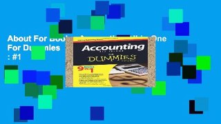 About For Books  Accounting All-in-One For Dummies  Best Sellers Rank : #1