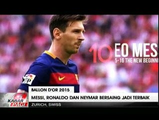 FIFA Umumkan Finalis Ballon d'Or 2015