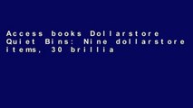 Access books Dollarstore Quiet Bins: Nine dollarstore items, 30 brilliant quiet bins For Any device