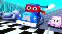 Carl el Super Camión y el Camión Monstruo en Auto City | Dibujos animados para niños