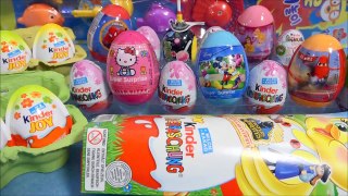 알까기 킨더 서프라이즈 에그 헬로키티 뽀로로 낚시 디즈니 빅 에그비타 뽀로로 알 장난감 Kinder surprise eggs Hello Kitty Disney P