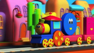 Bob The Train | Adventure with Shapes | Shapes for Children | Shape Song | Kids tv Songs