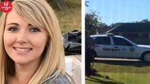 Mom cuts grass with 4-month-old strapped around chest – her heart stops as cop car pulls up driveway.