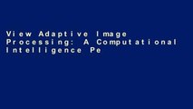 View Adaptive Image Processing: A Computational Intelligence Perspective (Press Monograph) online