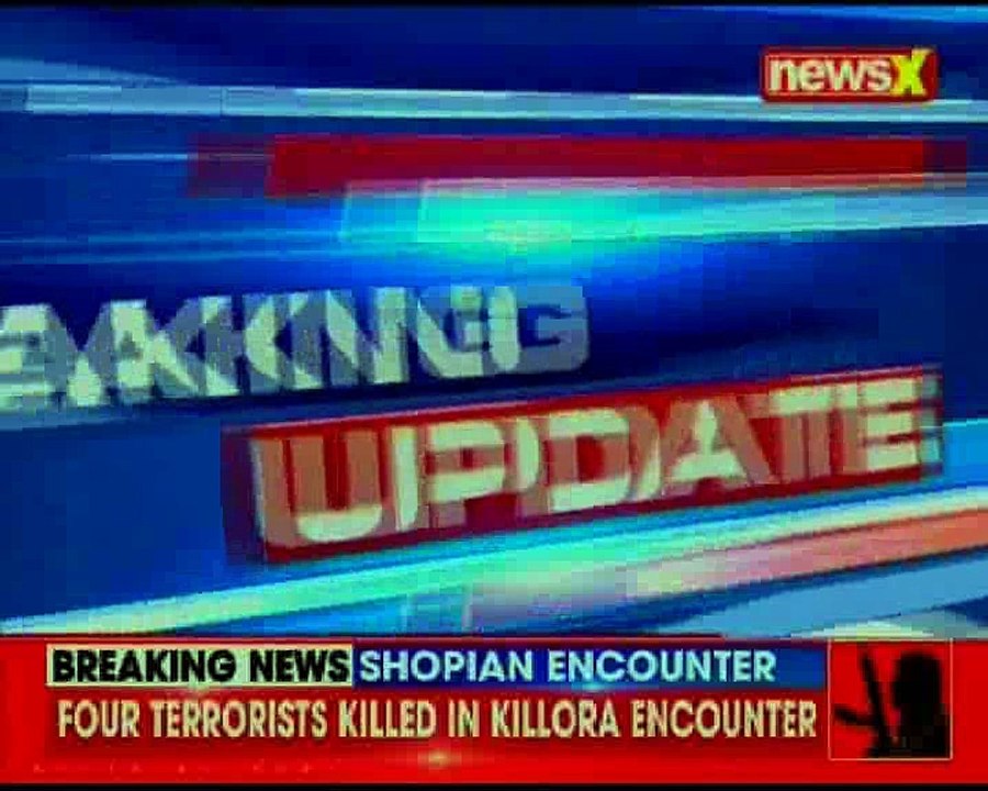 Shopian encounter: Four more terrorist have been killed; weapons recovered from the terrorists