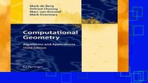 About For Books  Computational Geometry: Algorithms and Applications  Any Format