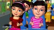 Wheels On The Bus Go Round And Round New 3D Animation Nursery Rhymes & Songs For Children
