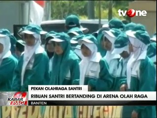Ribuan Santri di Provinsi Banten Ikuti Pospeda ke V Tahun 2015