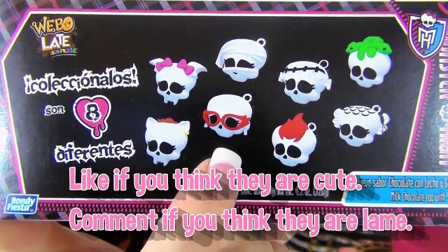 Monster High Chocolate Surprise Eggs | Like Kinder Eggs