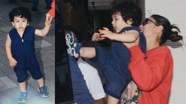 Kareena Kapoor Khan spotted with Taimur Ali Khan at Soha Ali house ! | FilmiBeat