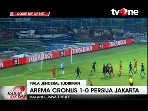 Kado Pahit Persija Dibobol Arema Cronus 1-0