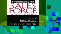 Best ebook  Rethinking the Sales Force: Redefining Selling to Create and Capture Customer Value