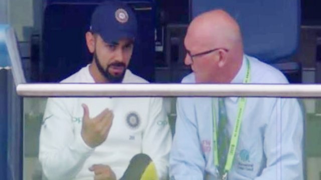 India vs England 1st Test: Virat Kohli gets Warning from ICC over MIC Drop celebration | वनइंडिया