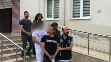 Narkotik baskınında molotof kokteyli ele geçirildi